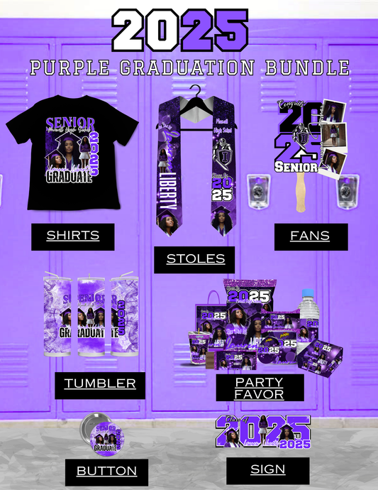 2025 Purple Graduation Bundle