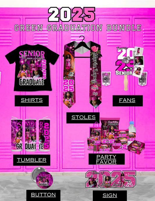 2025 Pink Graduation Bundle